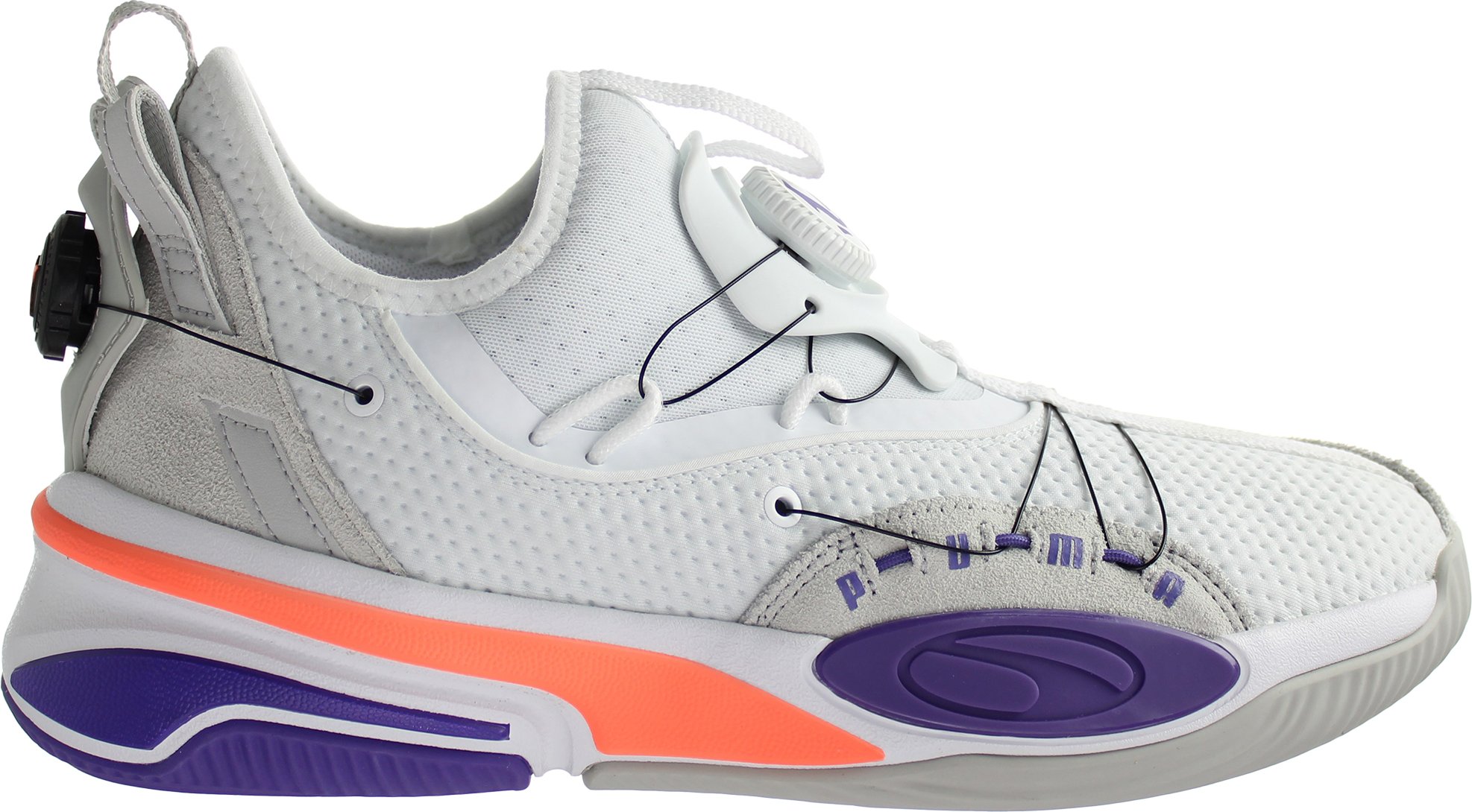 Puma Double Disc White-Ultra Violet Herren Trainer