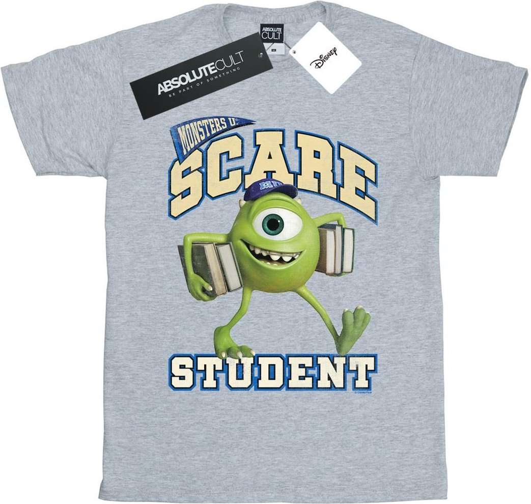 Disney - "Monsters University" T-Shirt für Mädchen (Grau)