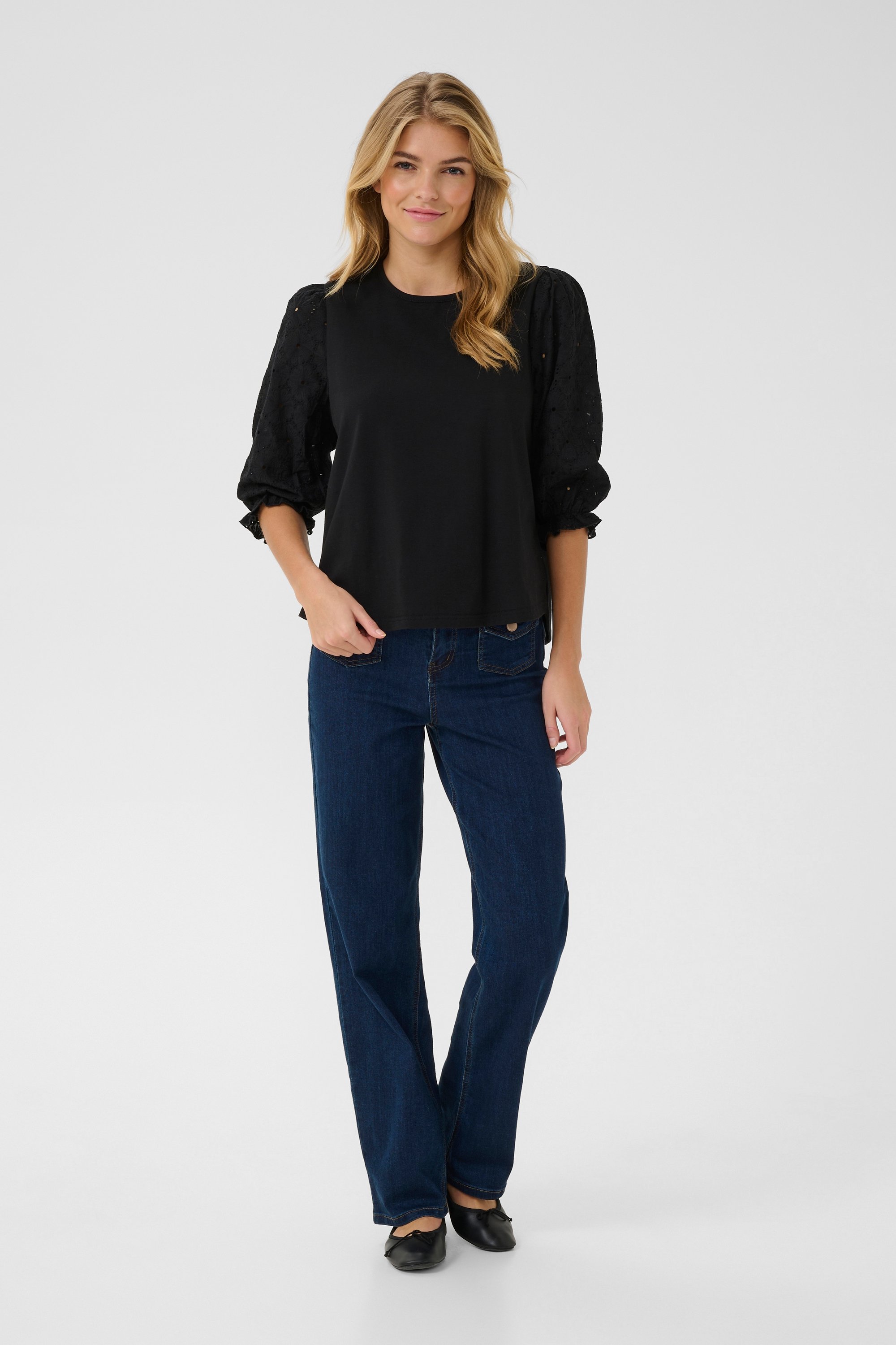 T-shirt Regular fit Pitch Blac