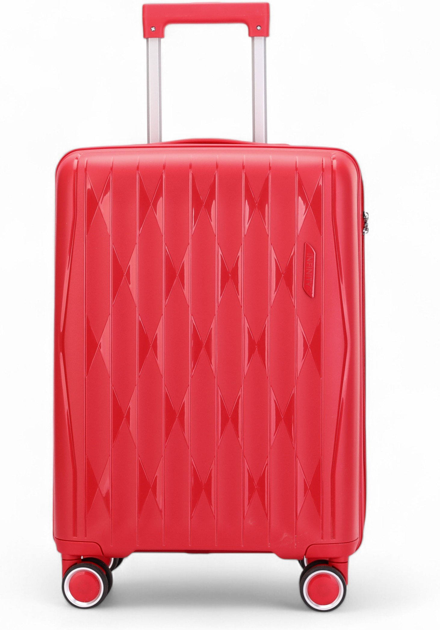 Robuster Hartschalen-Kabinenkoffer 37,5 x 20,5 x 55 cm TSA-Gepäck passend für Easyjet, Ryanair, Wizzair