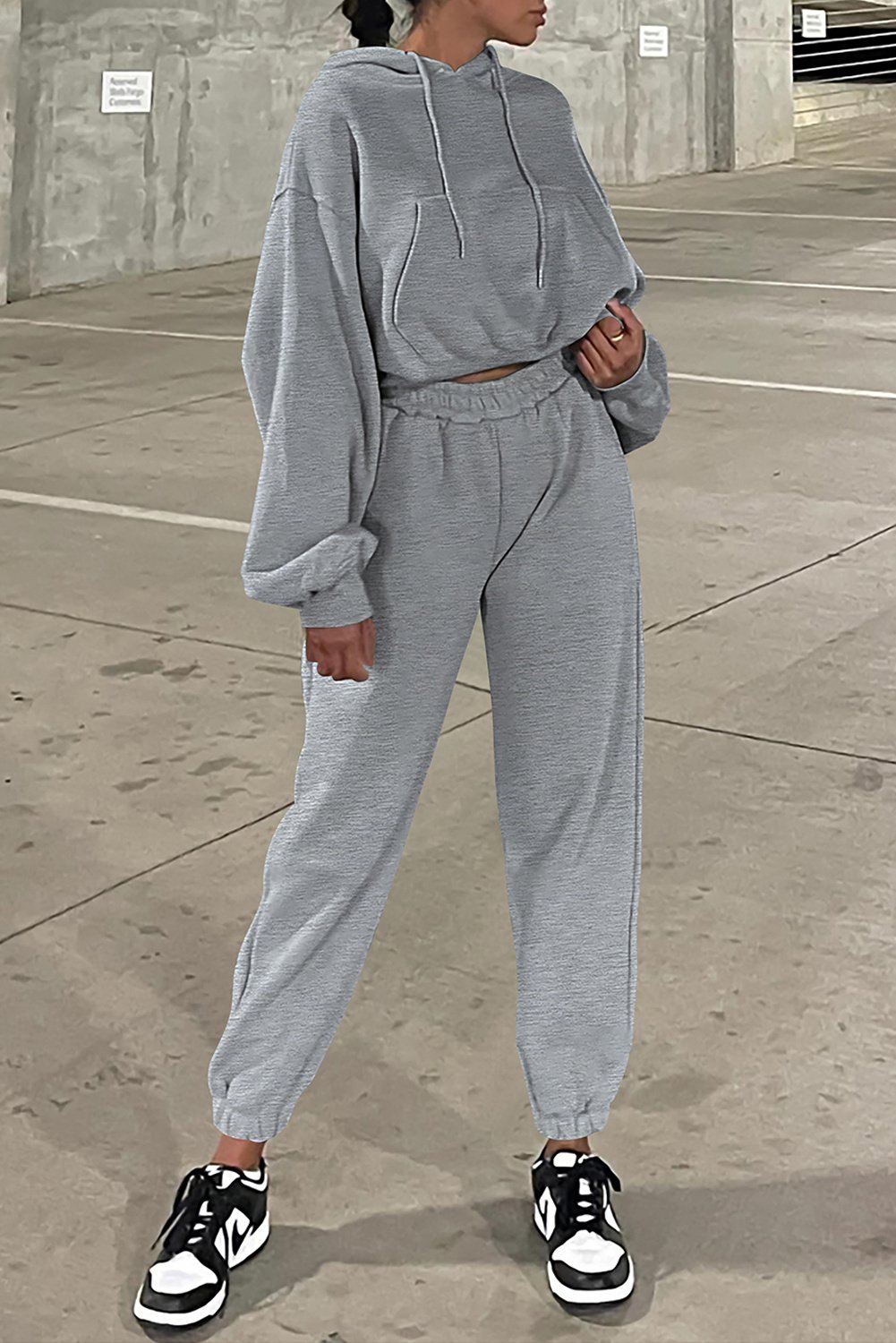 Hoodie Jogger Set Relaxed Fit