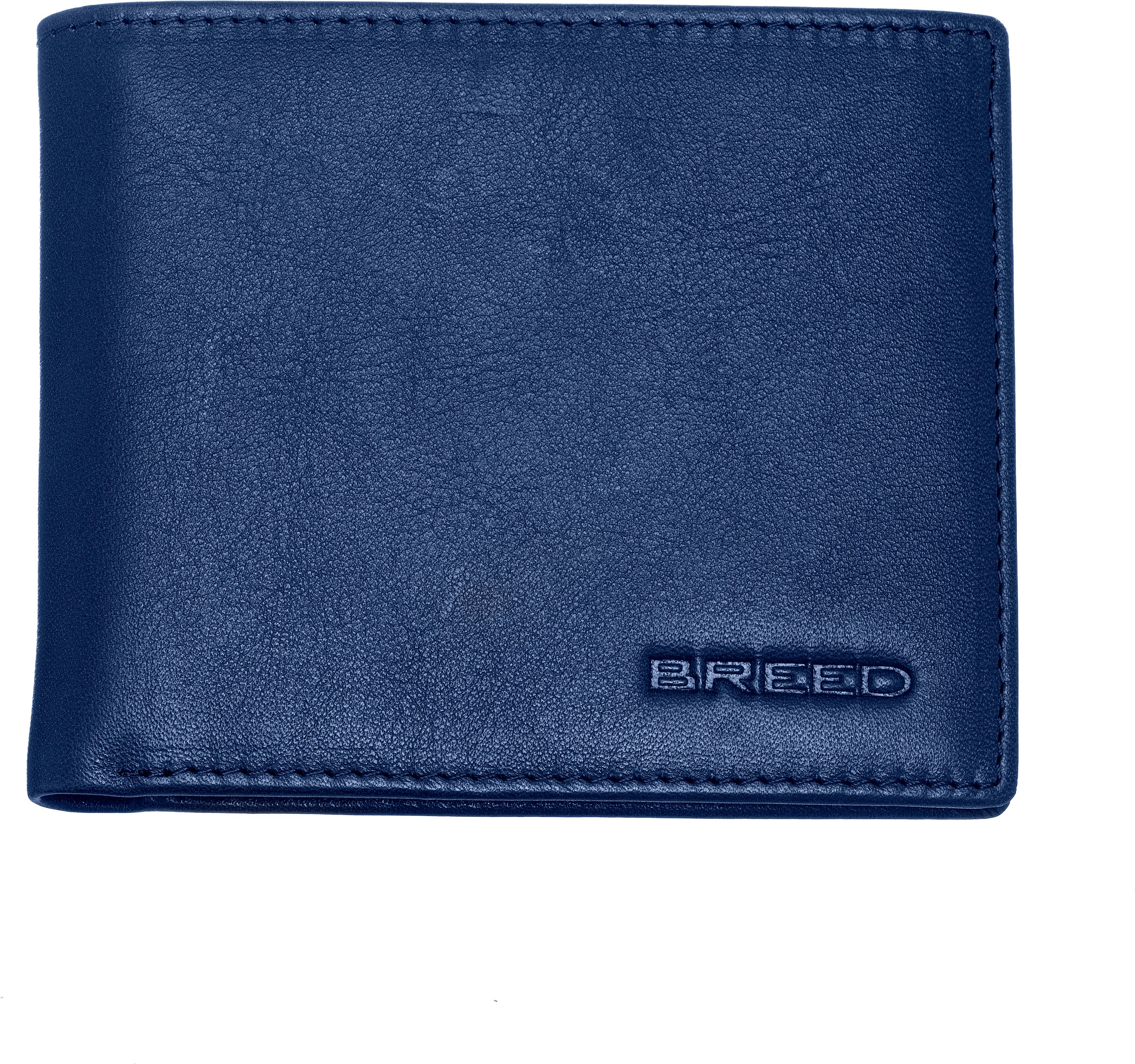 Breed Locke Echtes Leder Bi-Fold Wallet