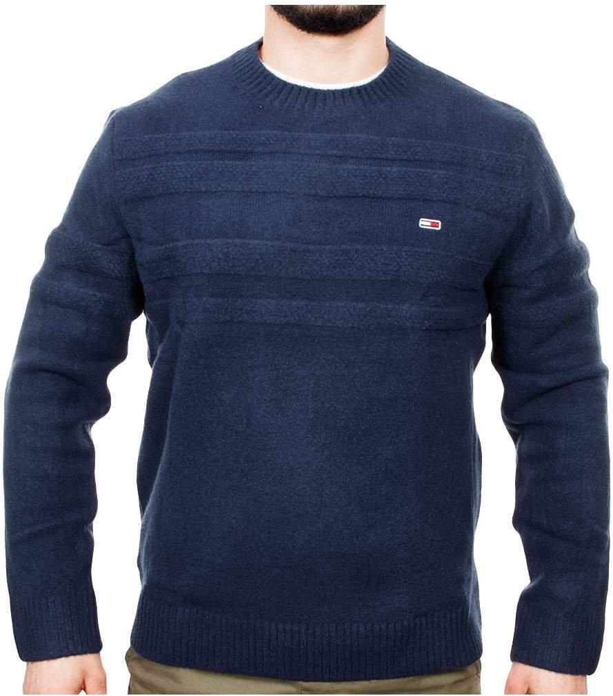 Thumbnail - Pull Tommy Jeans Herren Soft Kabel-Flagge
