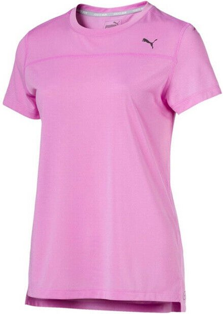 Puma – Rosafarbenes Kurzarm-T-Shirt – Damen