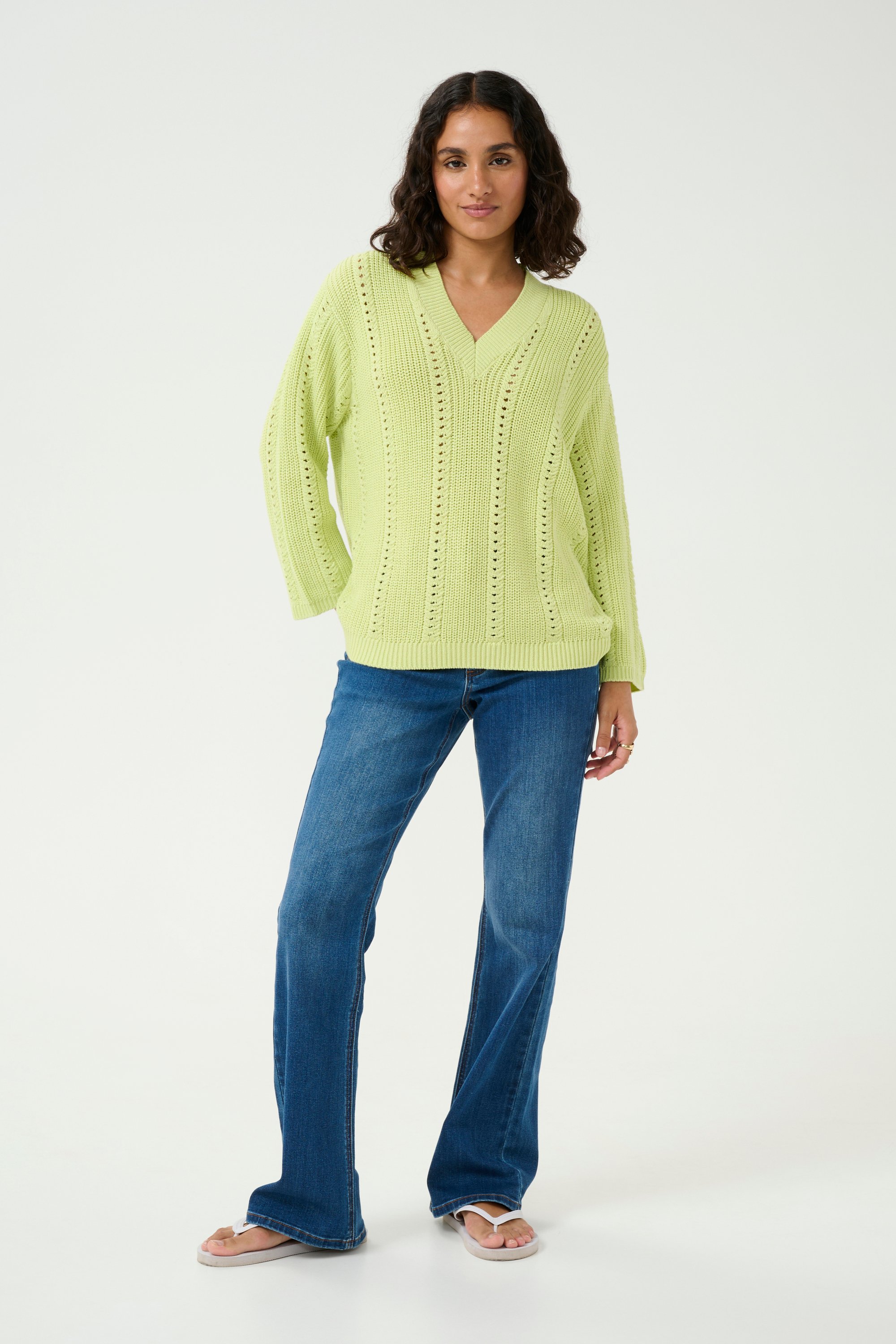 Strickpullover Loose fit green