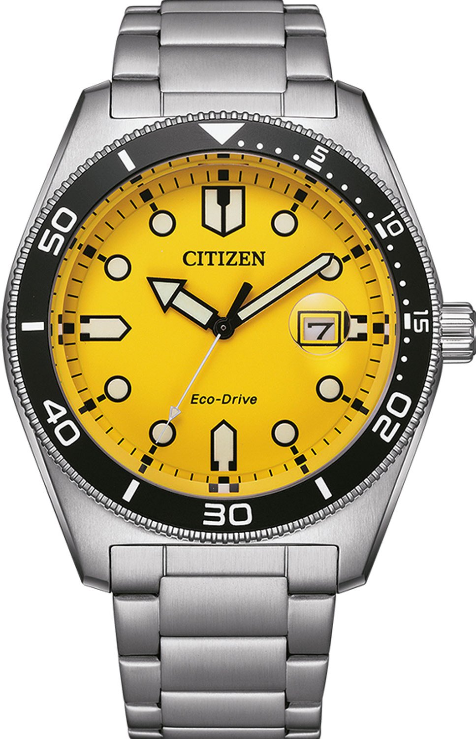 Citizen Herren Silberarmbanduhr AW1760-81Z