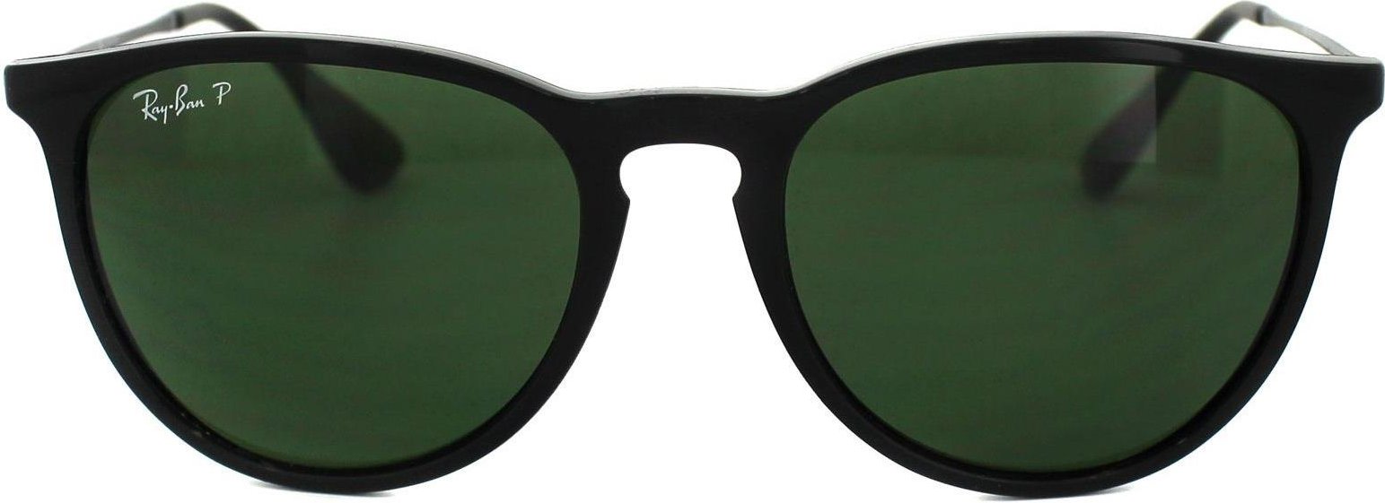 Lunettes De Soleil Ray-Ban Erika 4171 601/2P Noir Vert Polarisé
