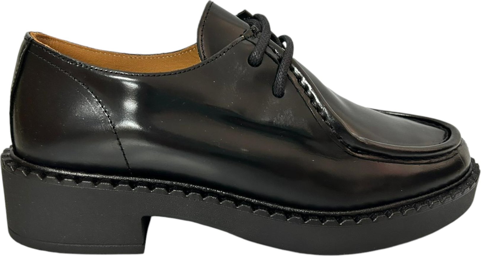 Schwarzer Damenmokassin