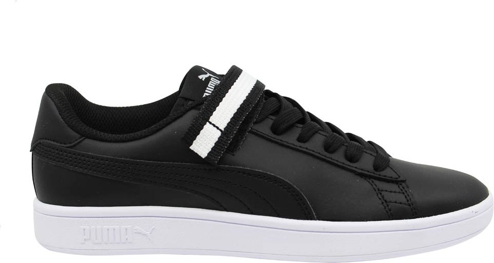 Puma Smash V2 Fresh Hook & Loop Gurt Black Low Schnüren -Männer -Trainer 366912 03