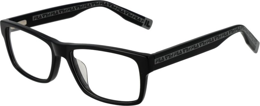 Schwarze Celluloseacetatbrille (Rahmen)
