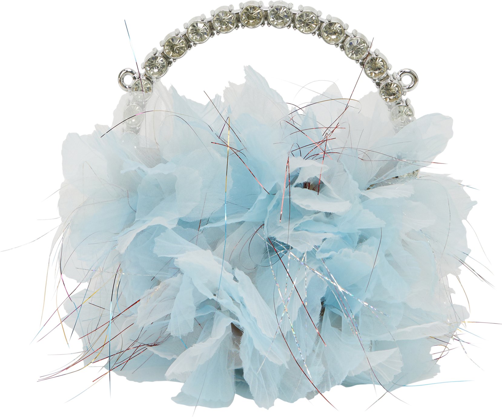 Mymo Handtasche Handtasche Frauen hellblau/weiß