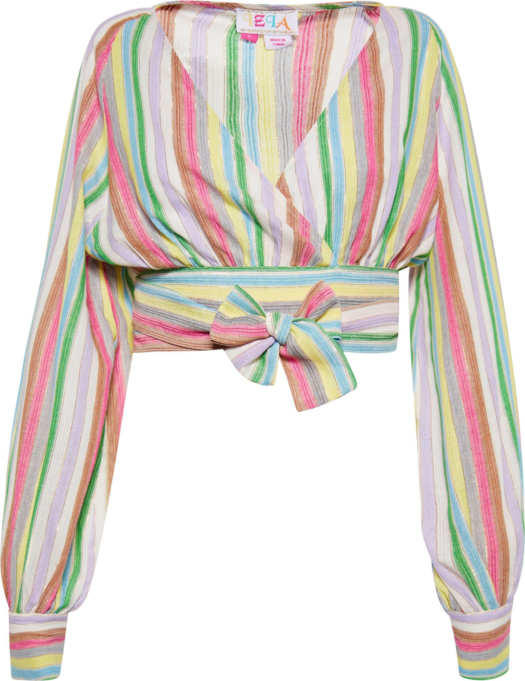 IZIA Bluse Damen Rosa Mehrfarbig