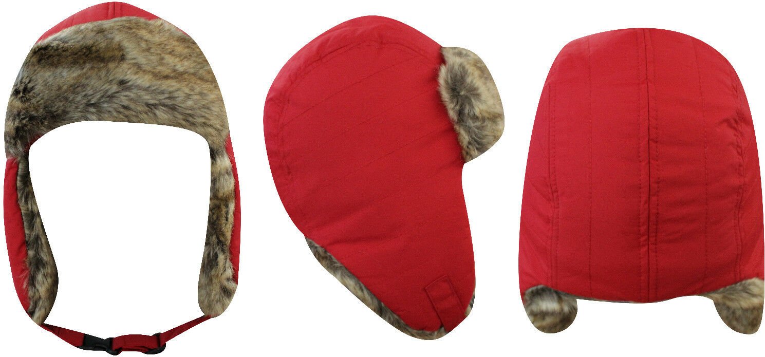 Timberland Unisex Isoliert Trapper Hat Red Winter J1825 625 A162D
