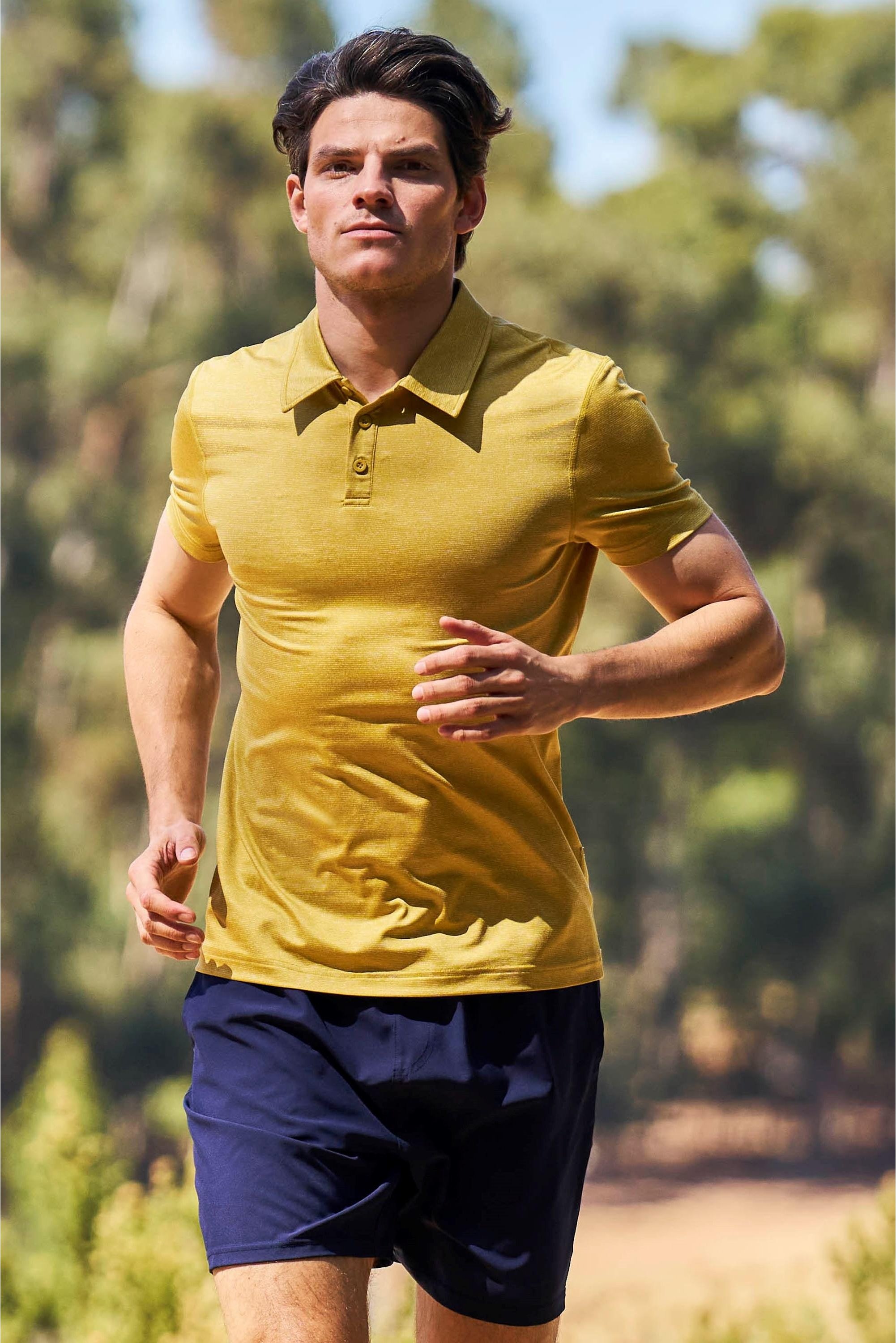 Mountain Warehouse - "Agra" Poloshirt für Herren (Gelb)