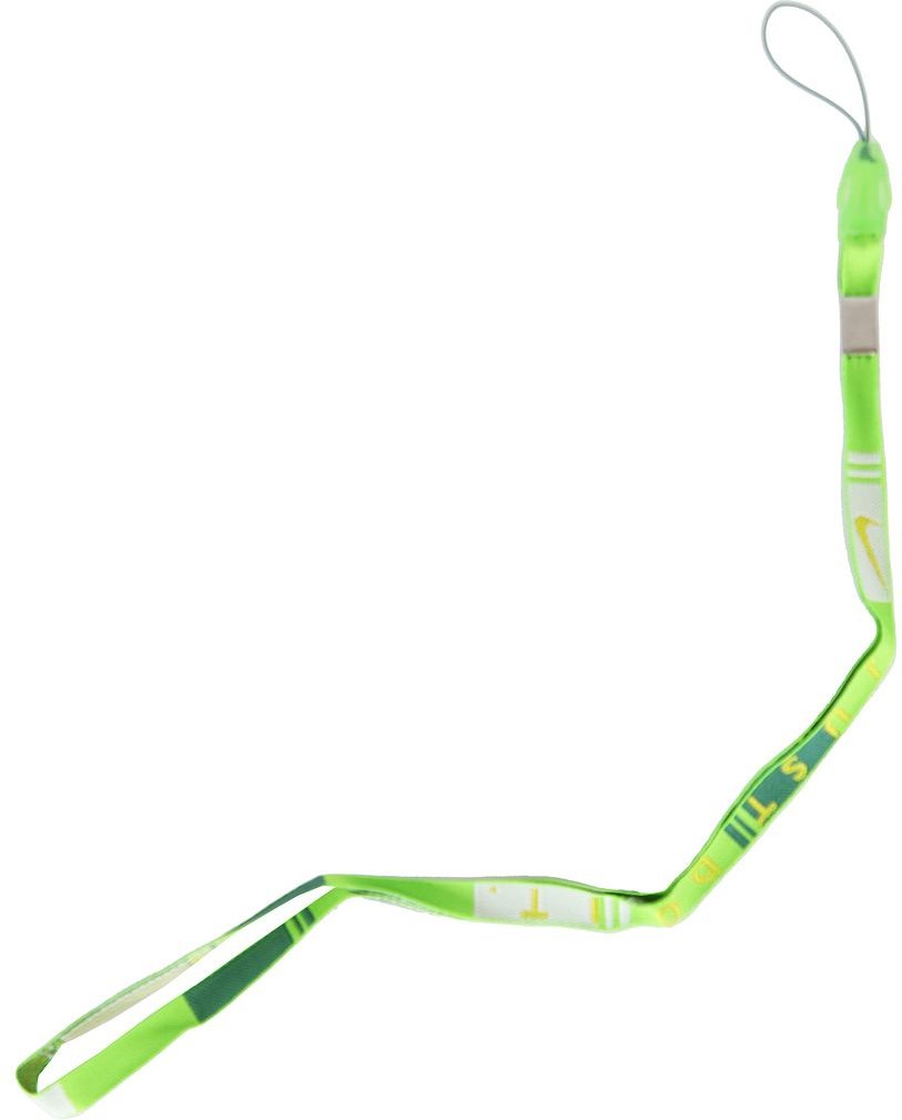 Nike Neongrünes Telefon-Lanyard