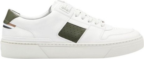 Thumbnail - Boss - "Gary" Tennisschuhe für Herren, Leder (Weiß/Schwarz)