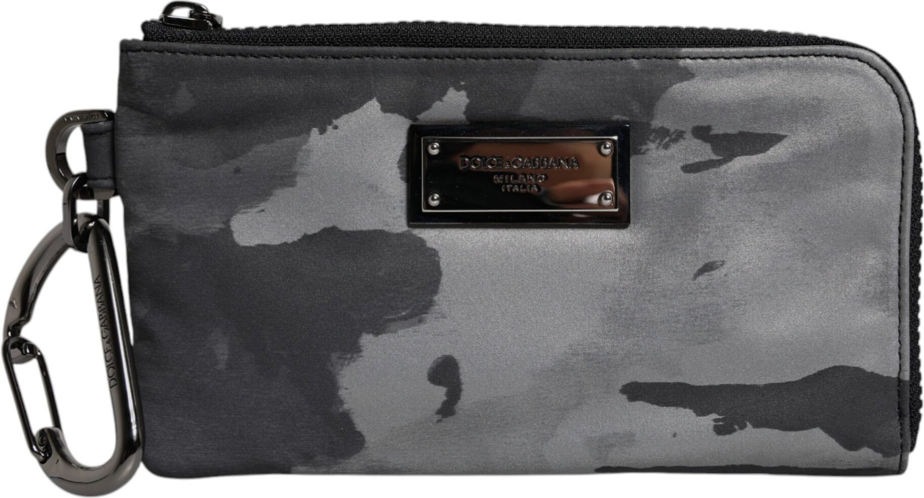 Tarnmuster Schlüsselbund Geldbörse mit Reißverschluss