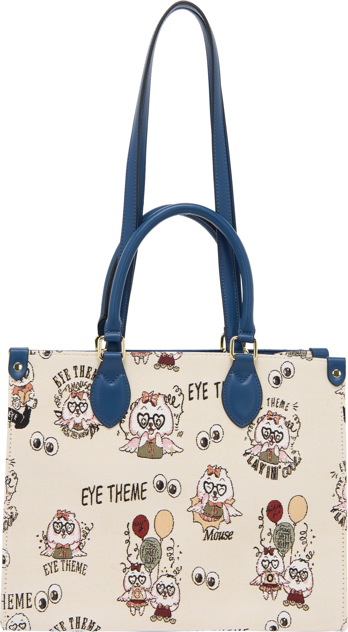 Mymo Umhängetasche Umhängetasche Frauen Beige Blau