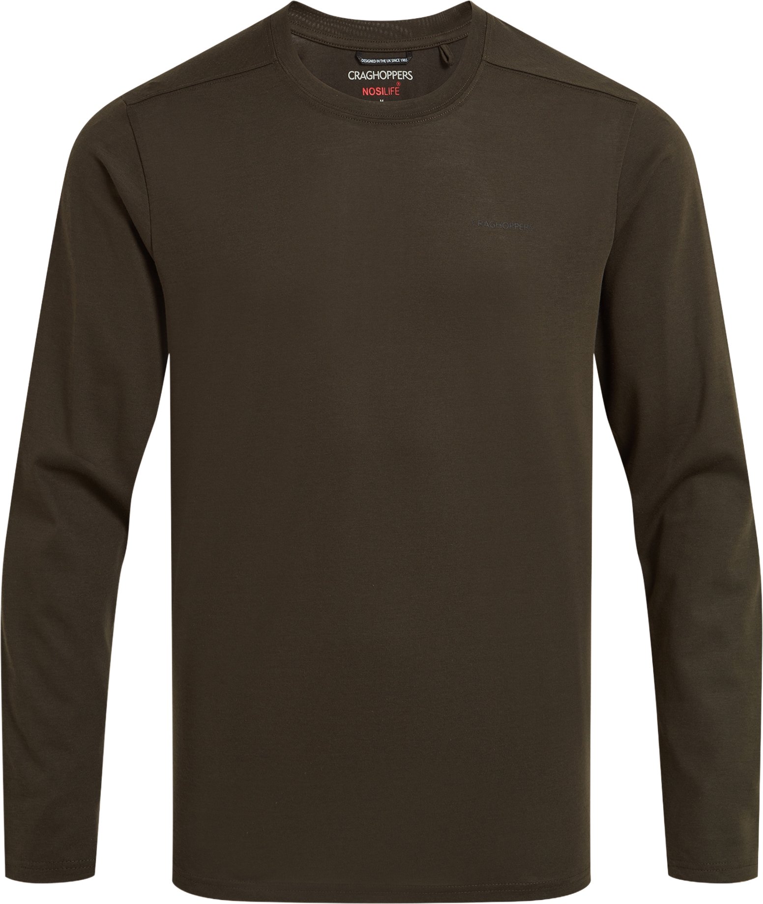 Craghoppers - "Abel" T-Shirt für Herren Langärmlig (Waldgrün)