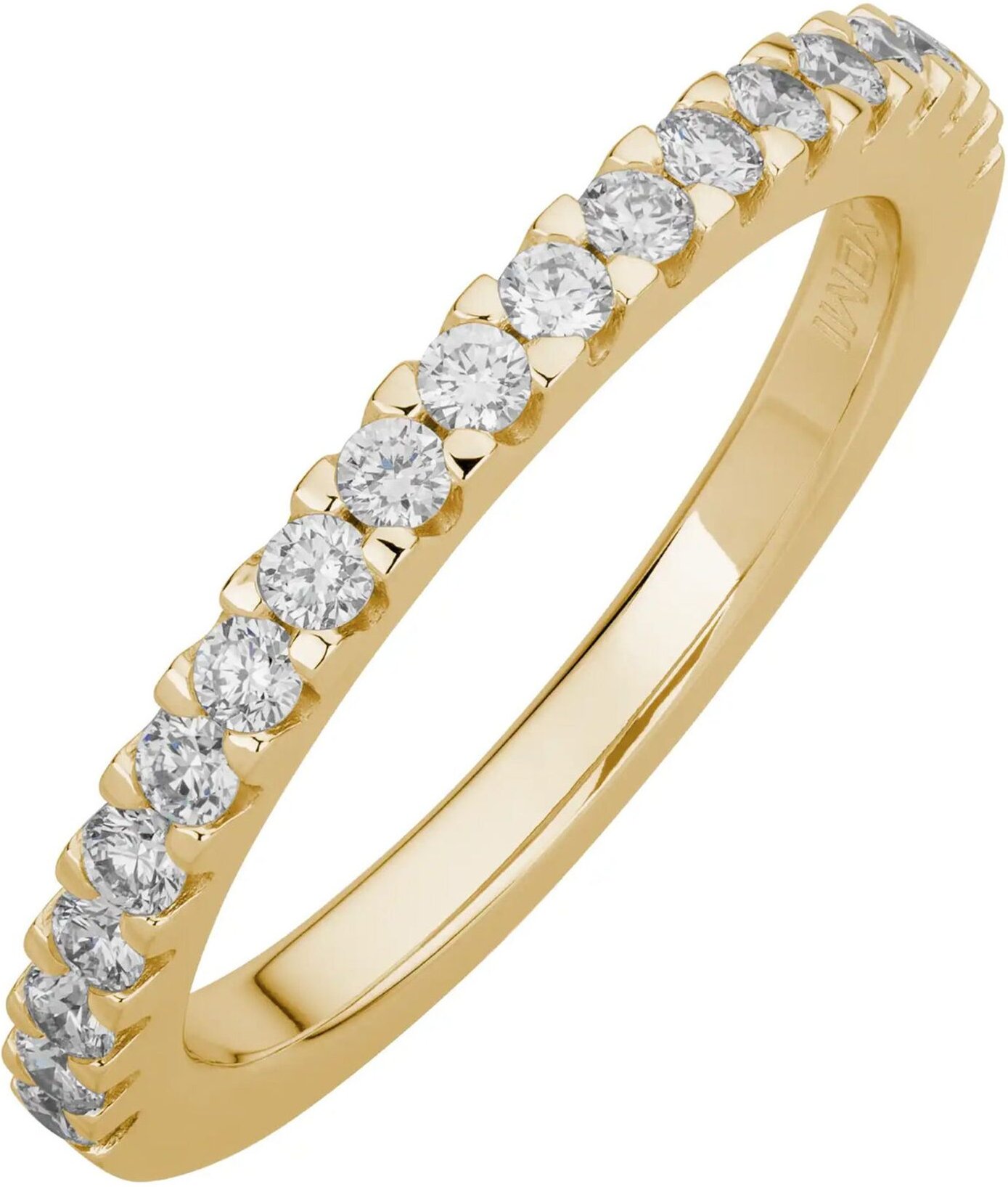 Lyomi Ring 585/- Gelbgold 19 synth. Diam. 0,48ct.