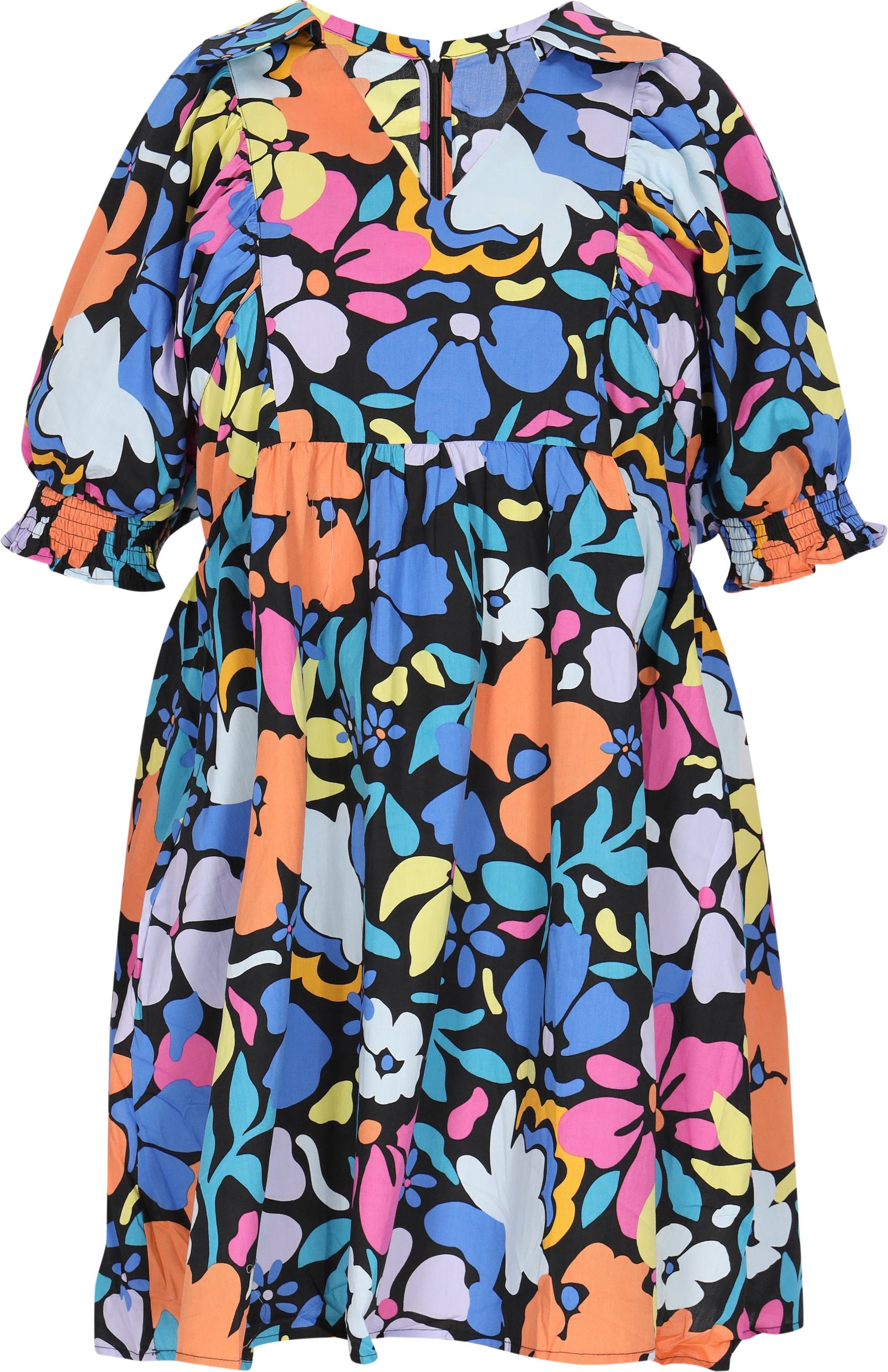 Mymo Kleid in großen Größen Frauen Blau