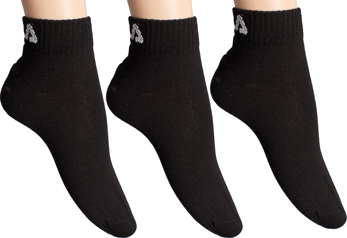 3er-Pack Knöchelsocken für Männer und Frauen F9300
