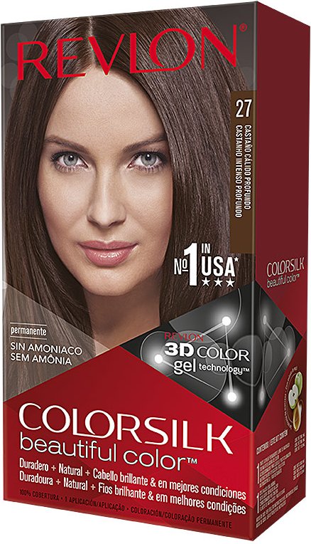 Colorsilk Tinte #27-castaño Calido Profundo