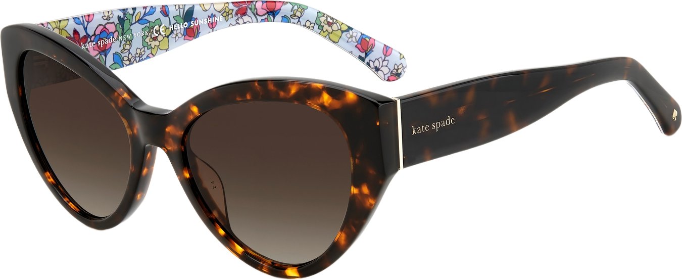 Kate Spade Damen-Sonnenbrillen 55/17/140 mm Acetat