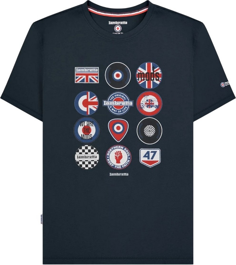 Lambretta - T-Shirt für Herren (Marine)