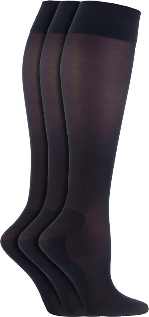 IOMI - 3 Paar Multipack Ladies Flight Socks - Schwarz