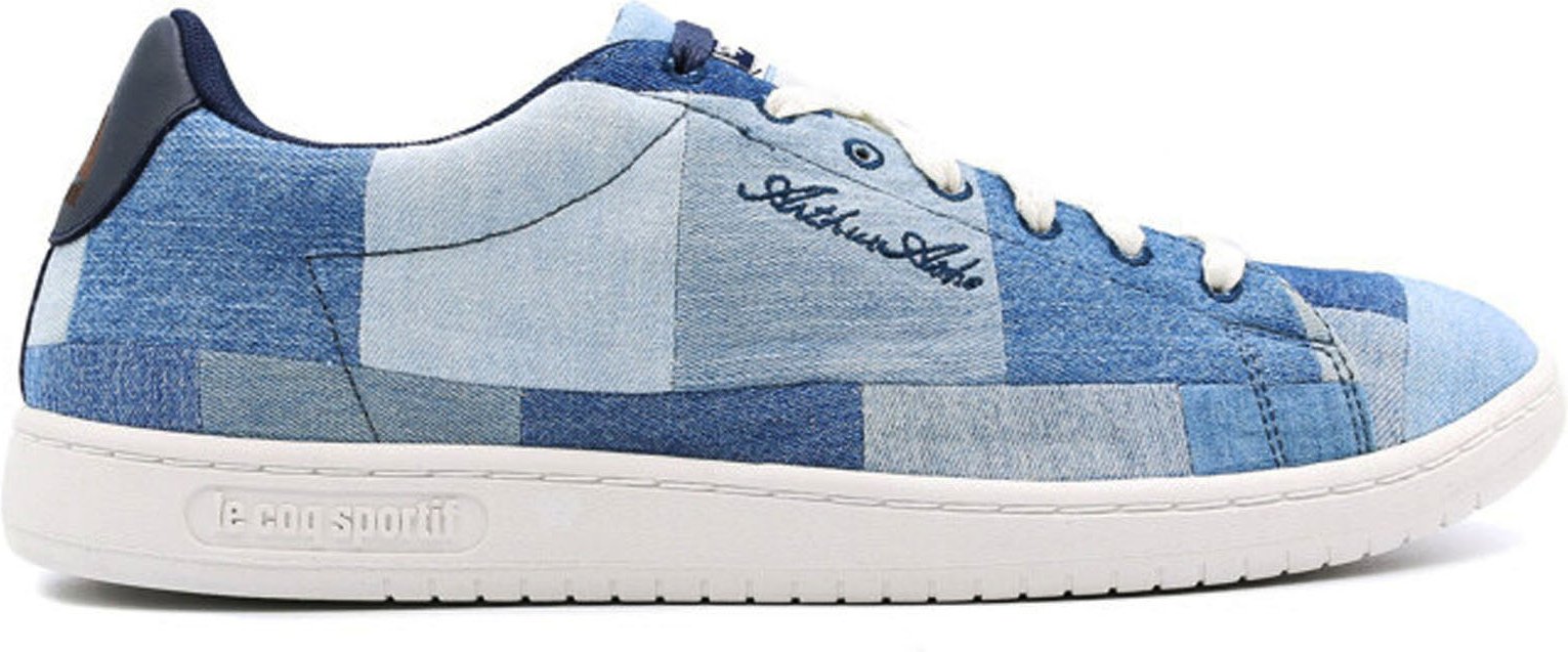 Le Coq Sportif Arthur Ashe de Nimes Herren Blue Trainer