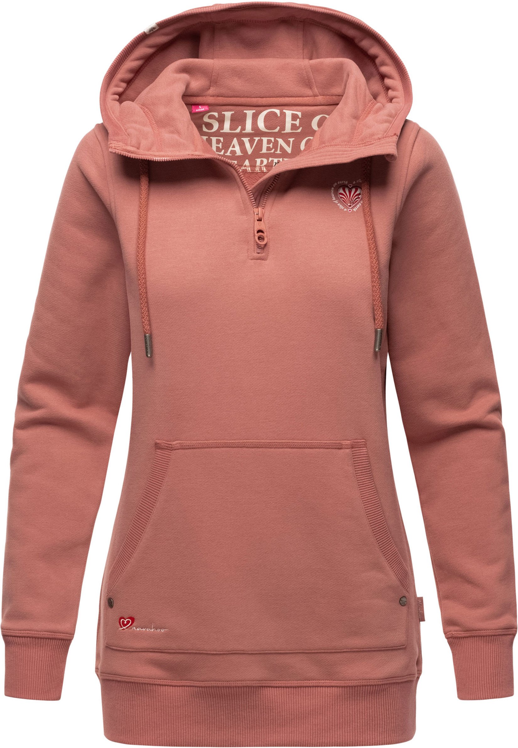 Navahoo Damen Longsleeve Hoodie Zauberelfe – Lang & Kuschelig