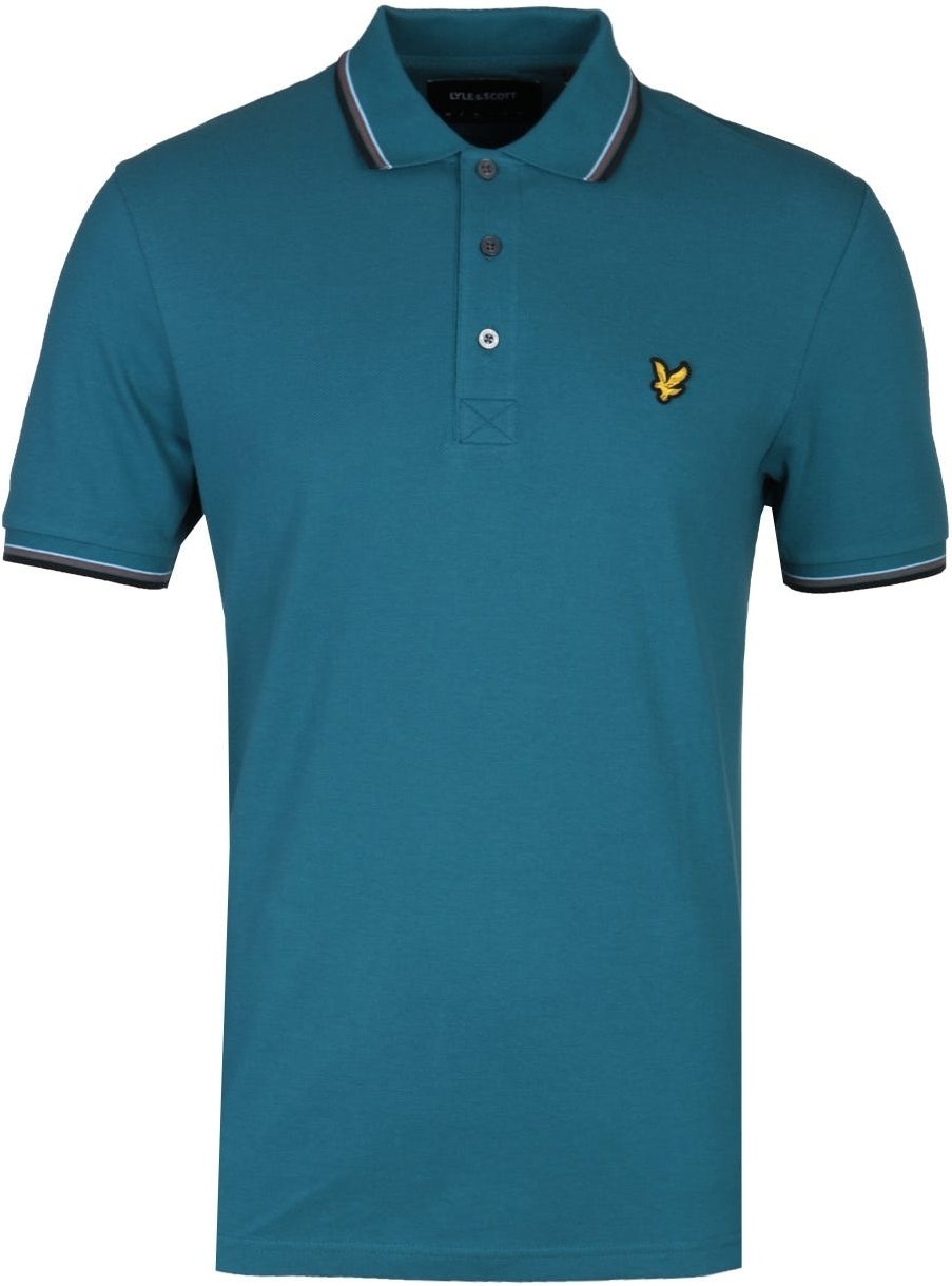 Lyle & Scott Herren-Poloshirt mit Spitze