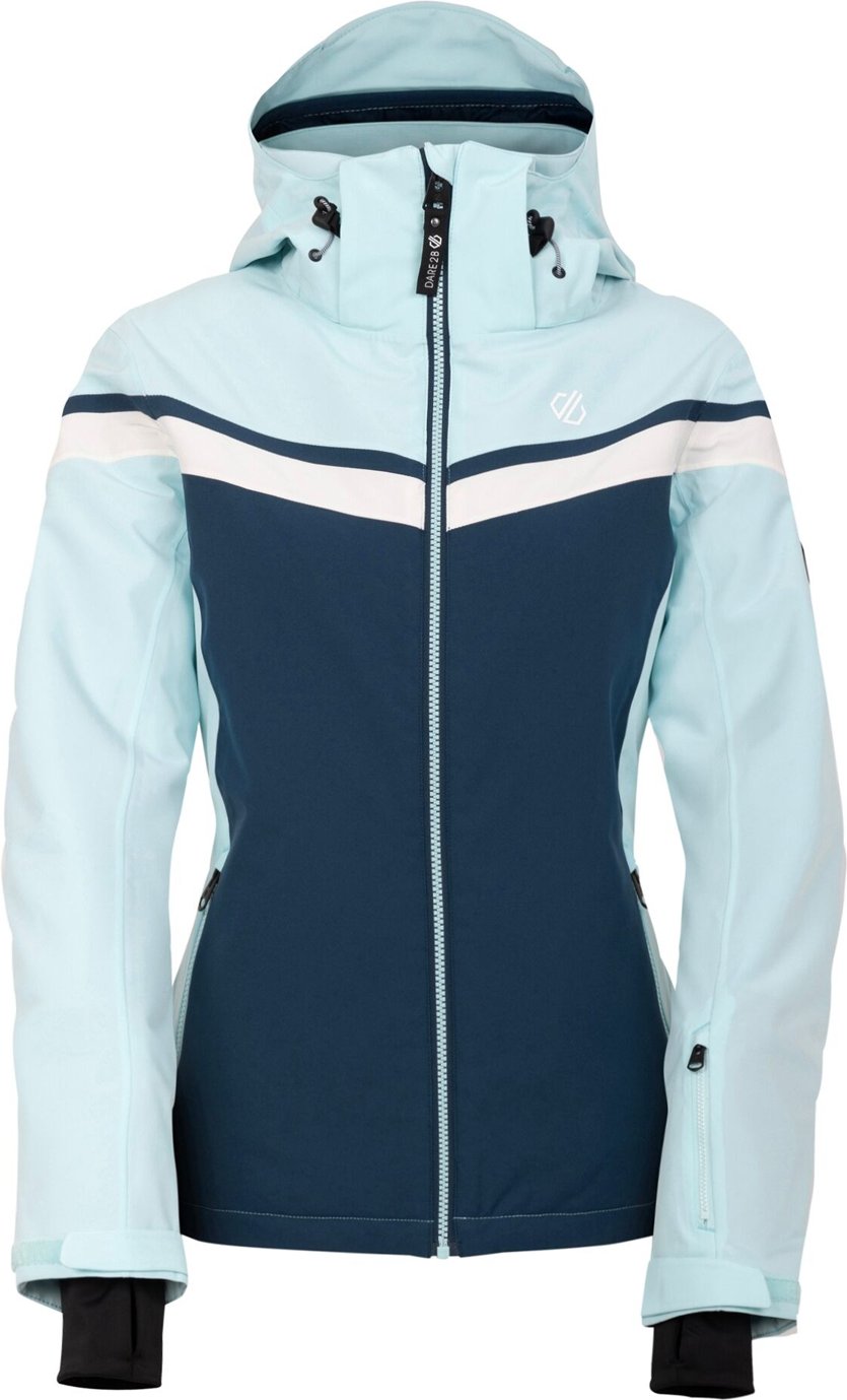 Dare 2B - "Flurry" Skijacke für Damen (Wasser Blau/Dunkel-Jeansblau)