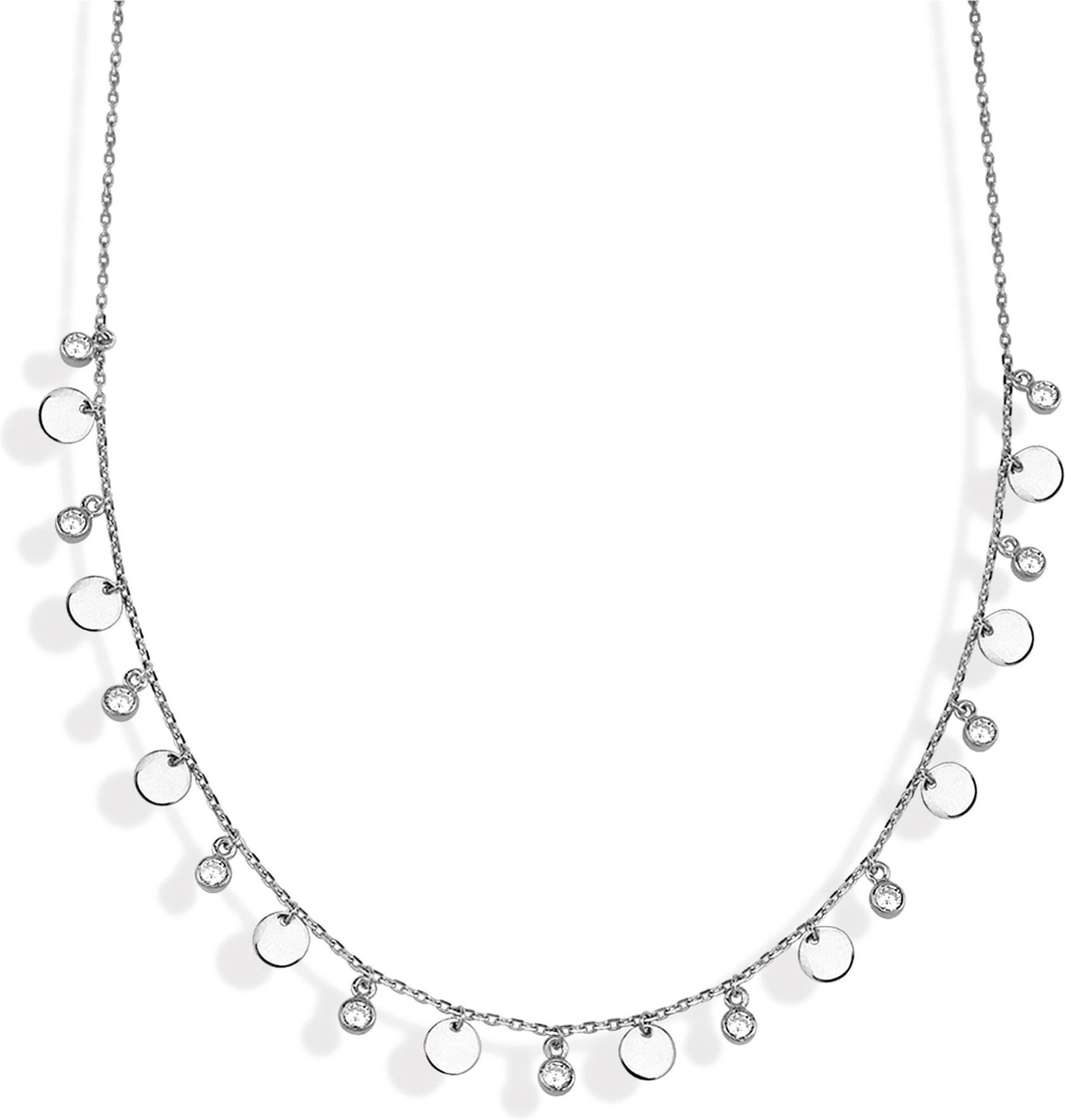 Dkeniz Anhänger mit Kette 925/- Sterling Silber Fundament Silberkette