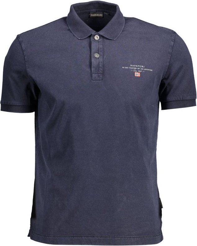 Napapijri Blau Baumwolle Herren Polo