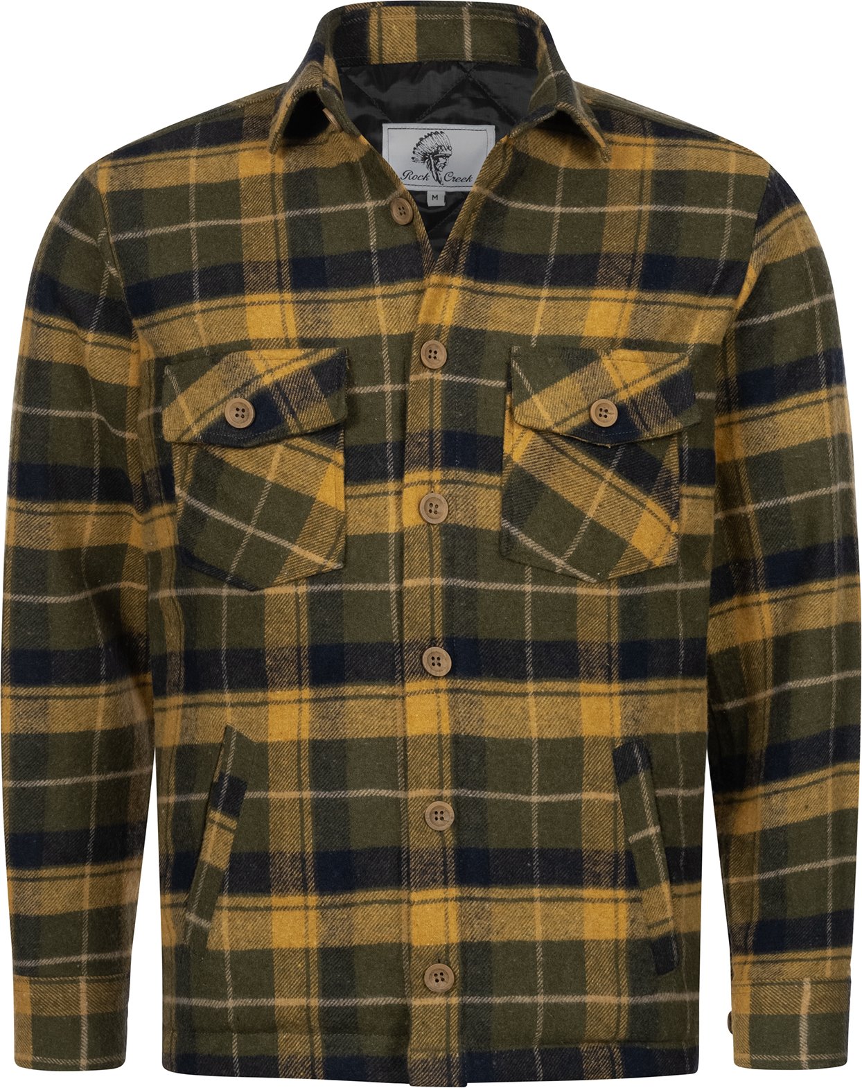 Thumbnail - Rock Creek Hemd Dunkelgrün