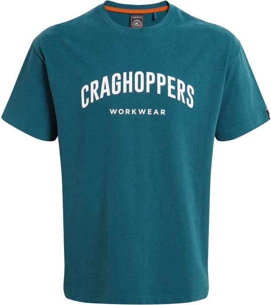 Craghoppers - "Batley" T-Shirt für Herren - Arbeit (Dunkles Ägäisblau)