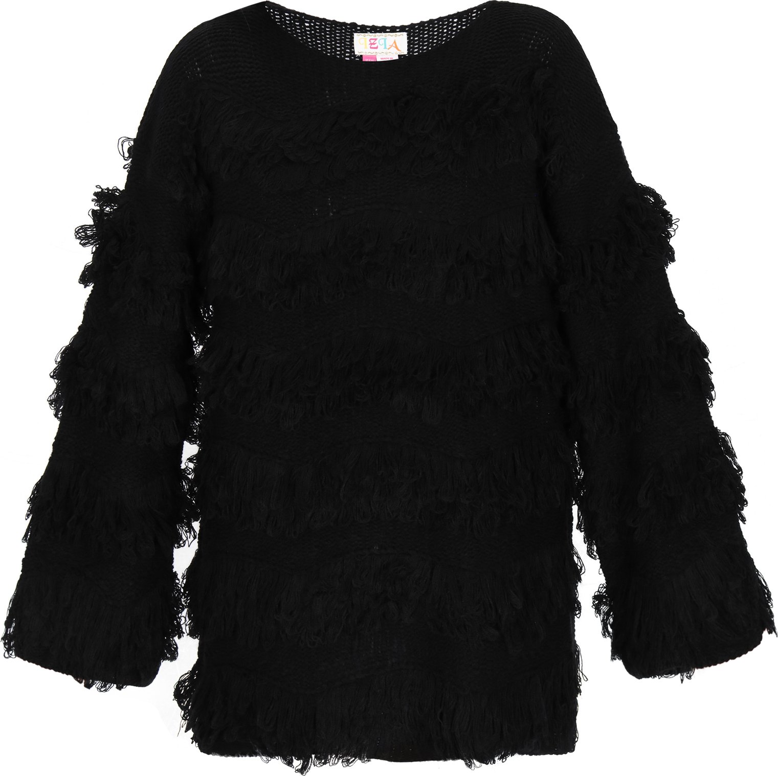 IZIA Pullover Frauen Schwarz