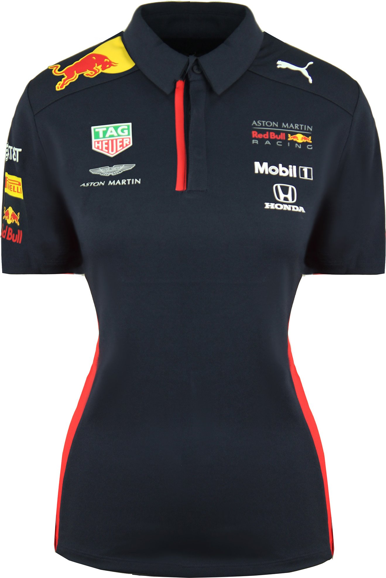 Puma Aston Martin Red Bull Racing Team F1 Frauen Polo -Shirt 762888 01
