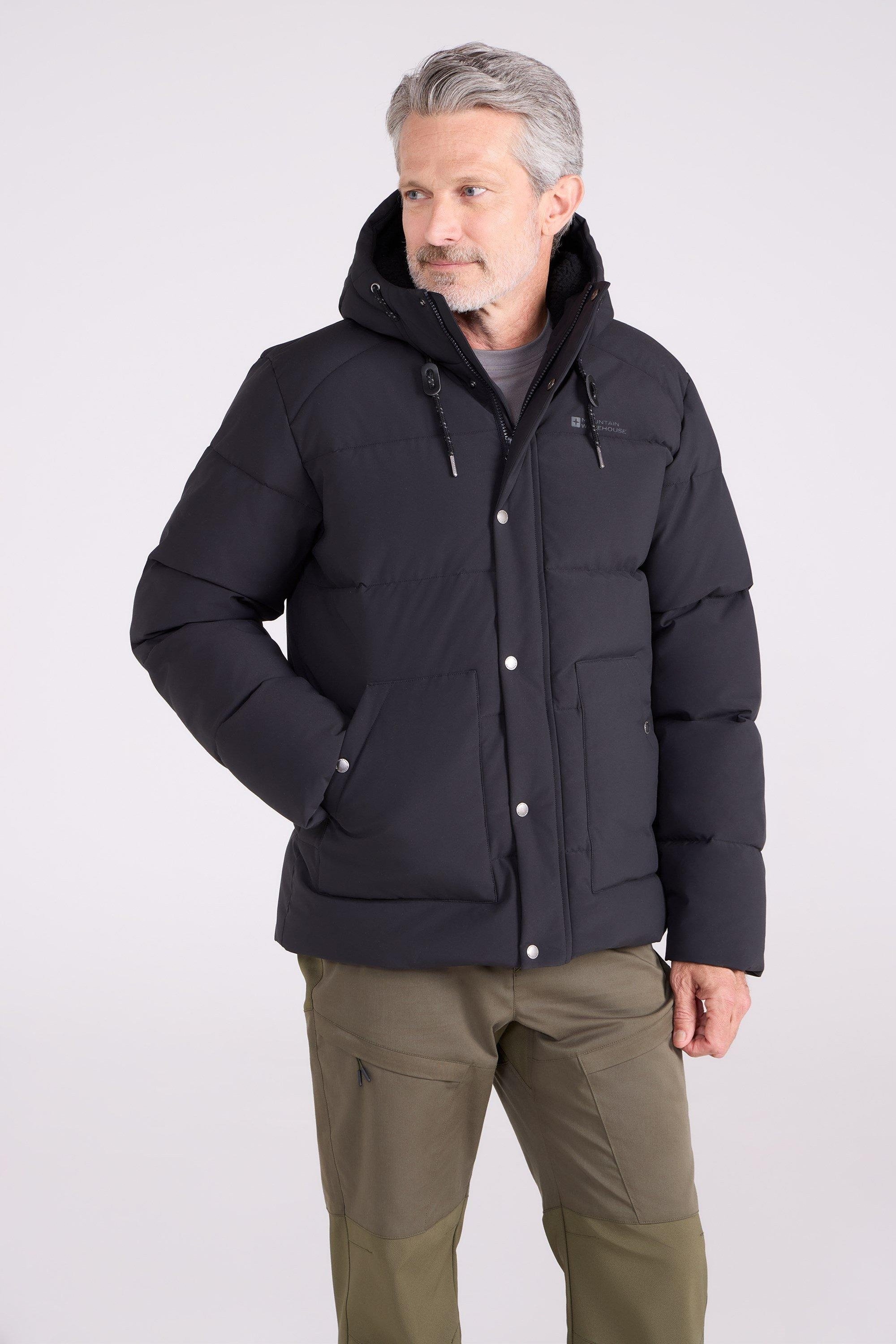 Mountain Warehouse - "Manta" Steppjacke für Herren (Schwarz)