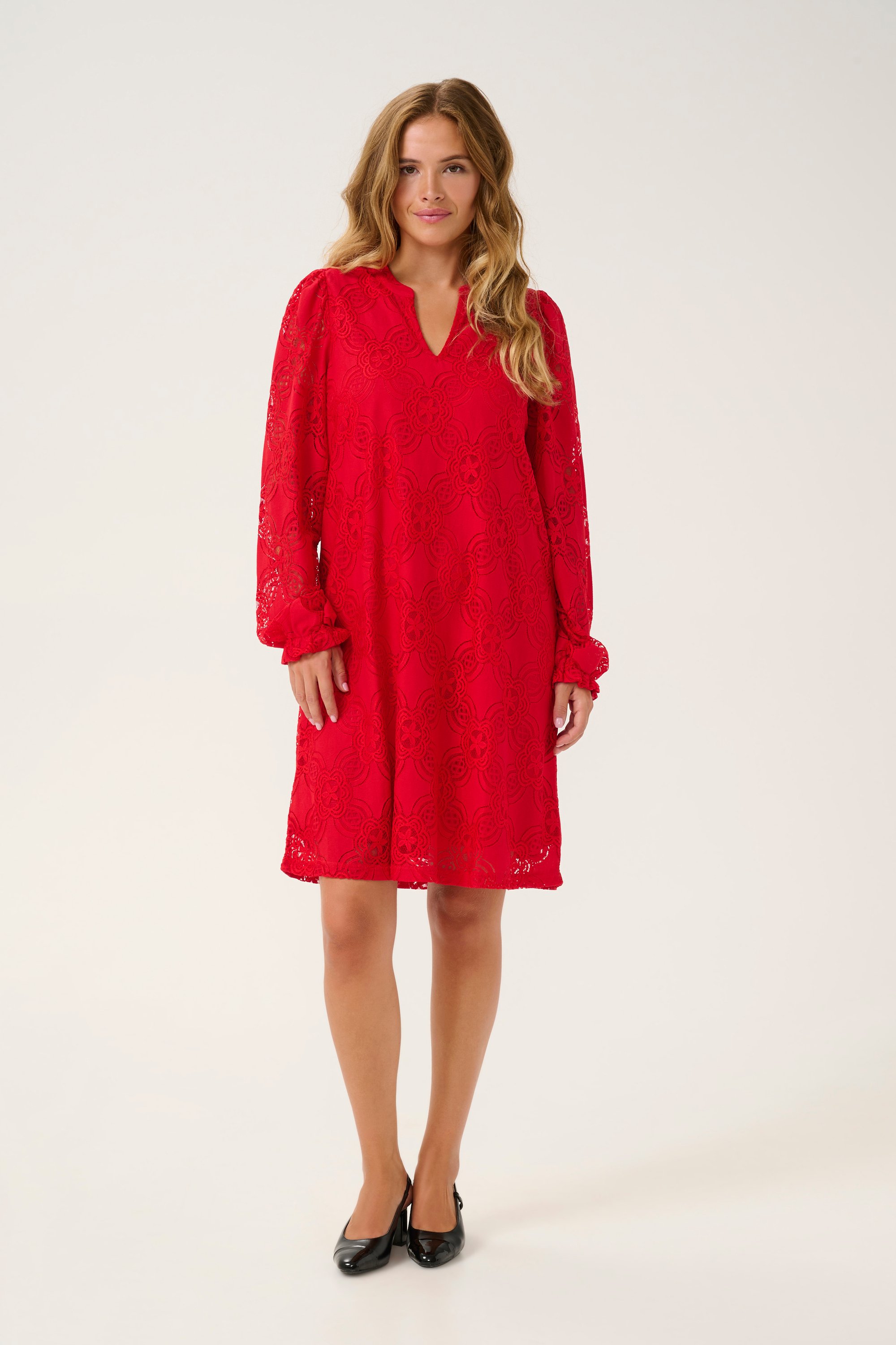 Kleid Relaxed fit red