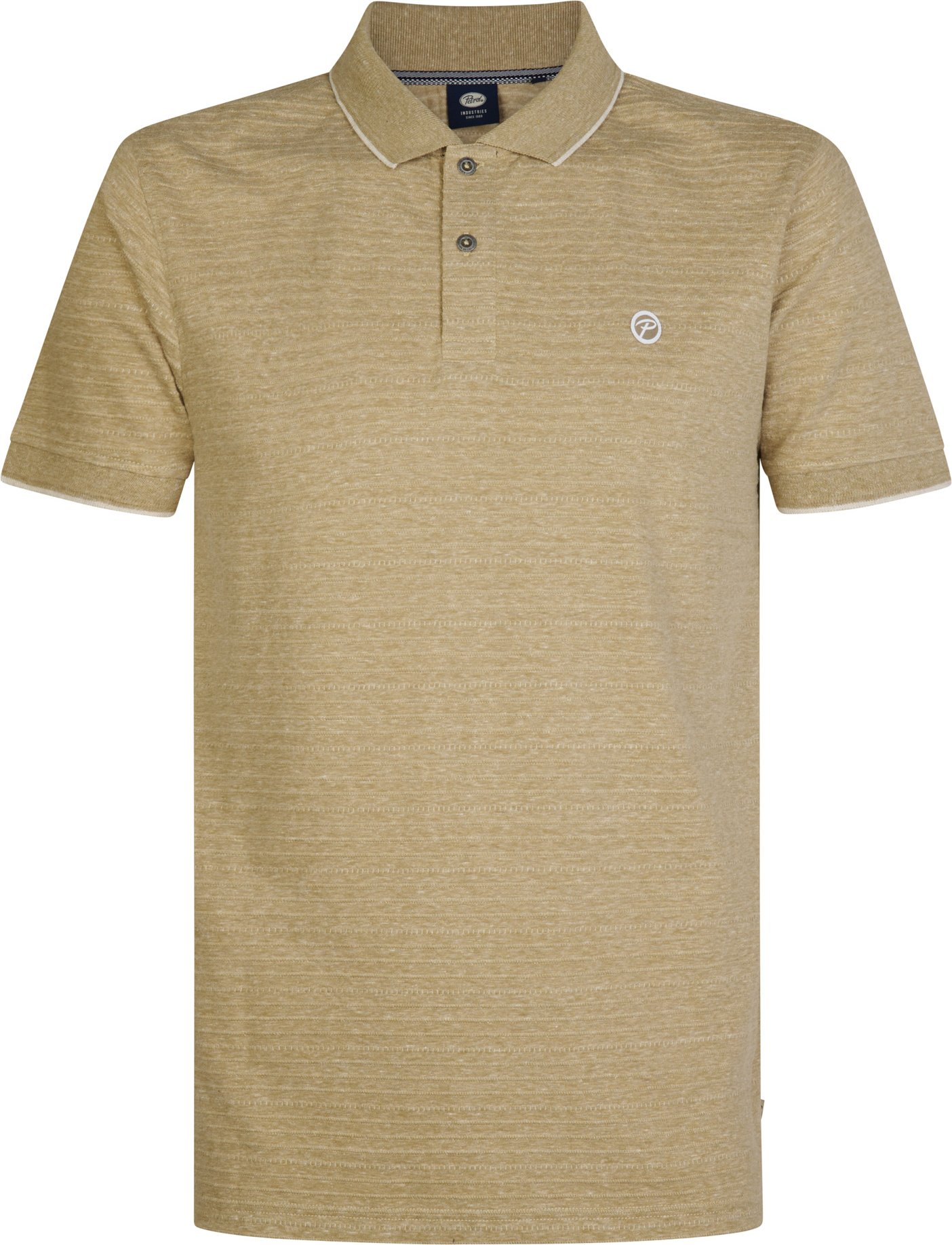 Petrol Industries - Gestreiftes Poloshirt Coveview Herren - Braun