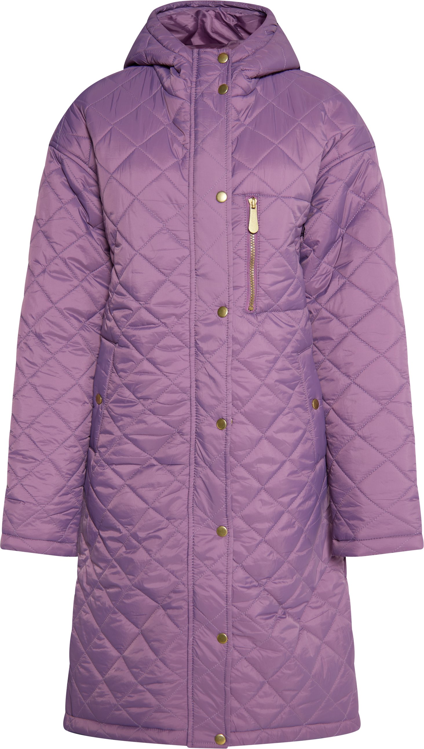 Faina Leichter Steppmantel Damen lila