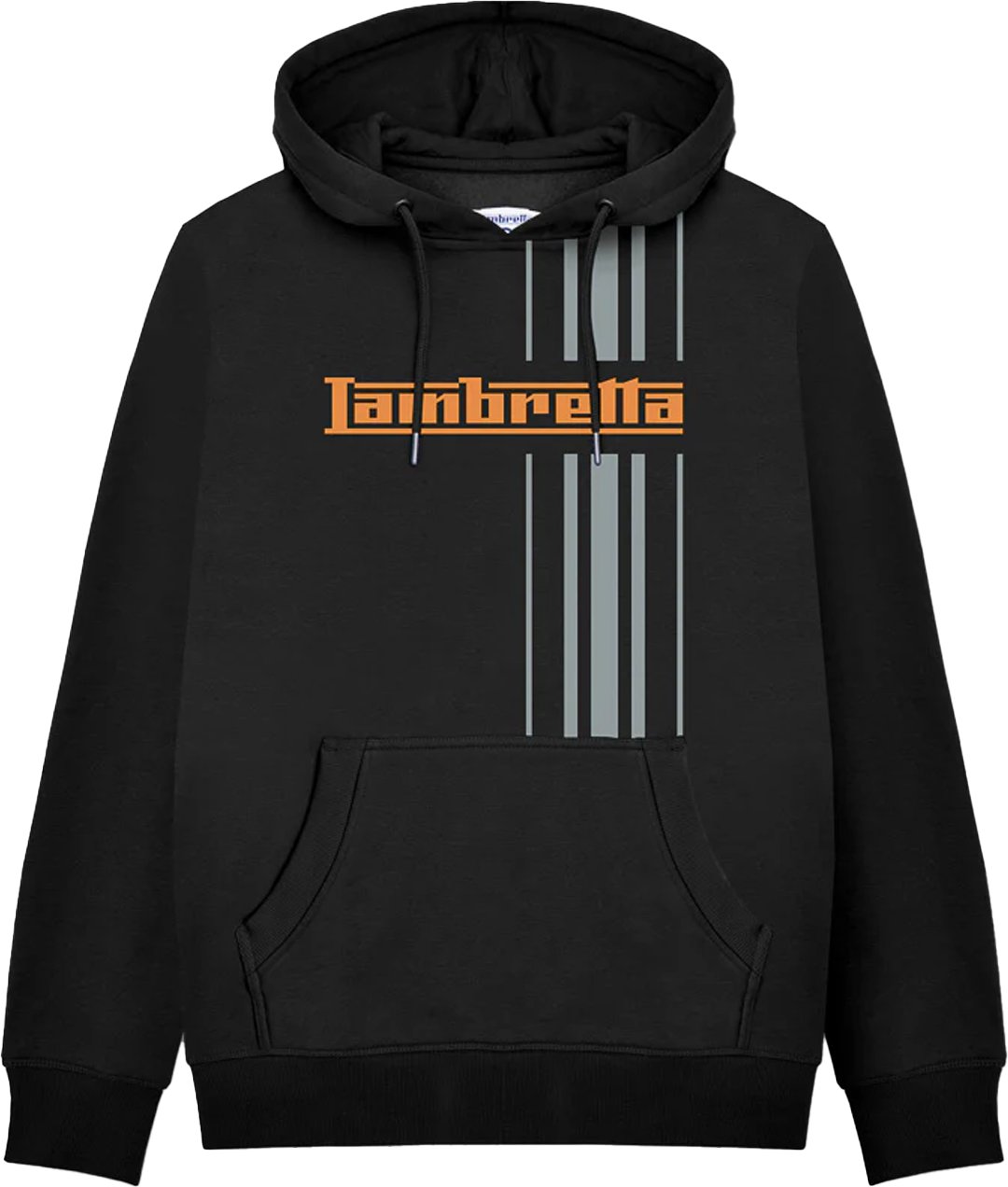 Lambretta - "AW25" Kapuzenpullover für Herren (Schwarz)