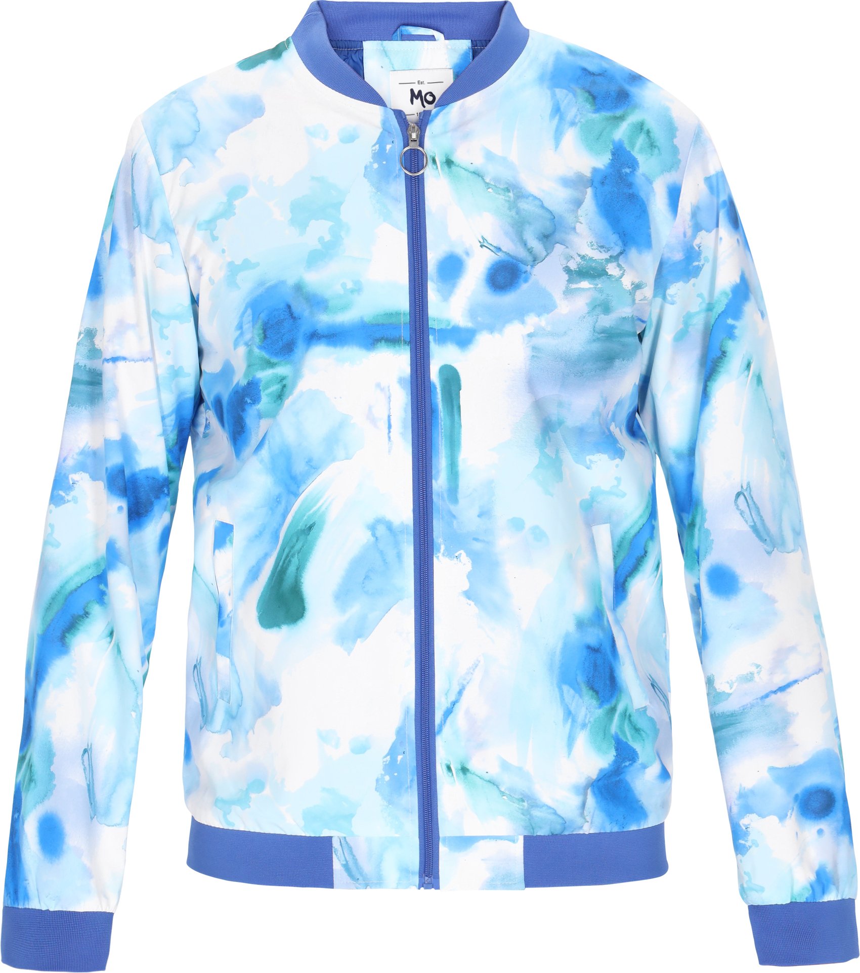 Mo Jacke Männer blau mehrfarbig