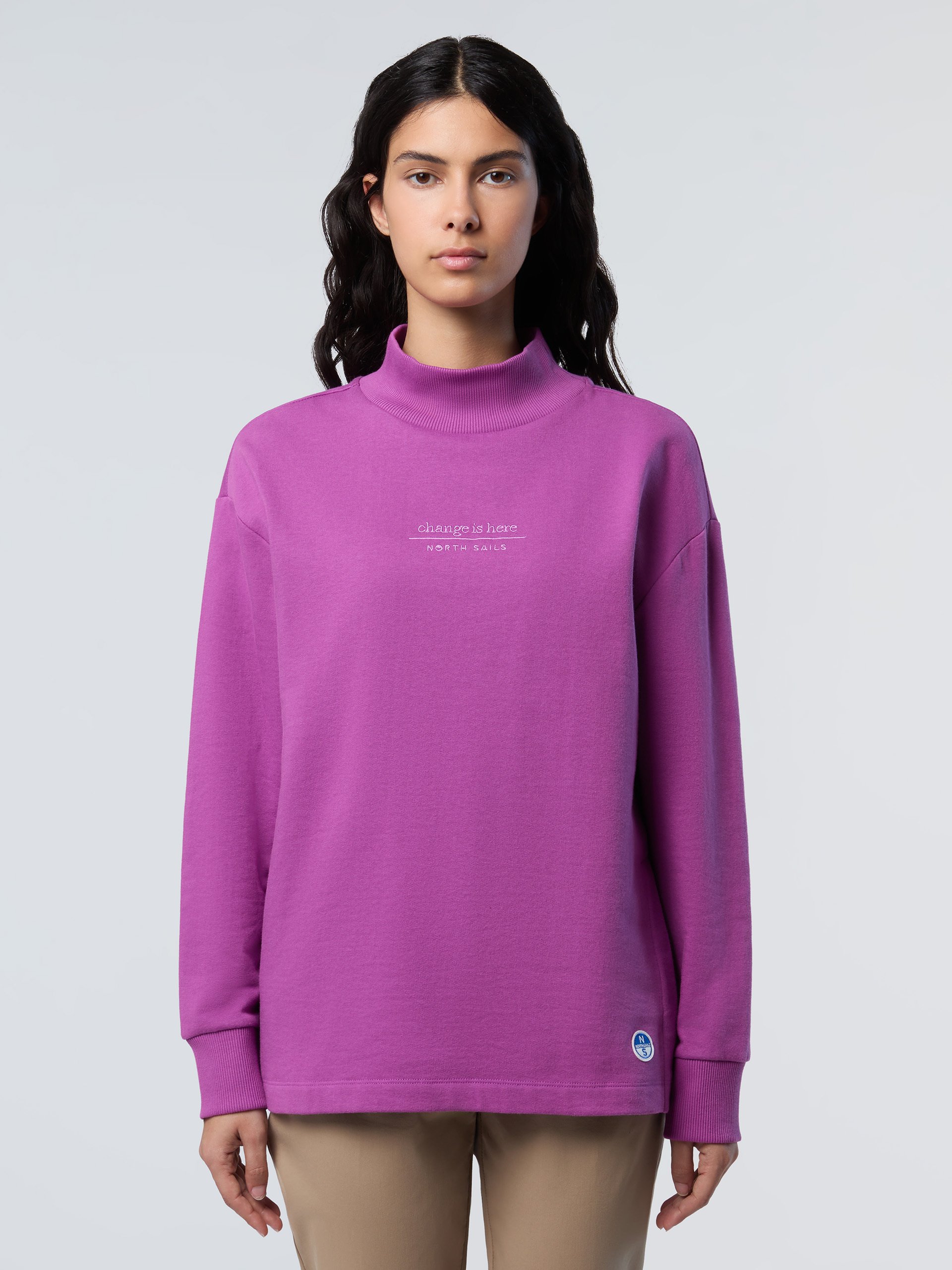 North Sails Sweatshirt High-neck slogan
