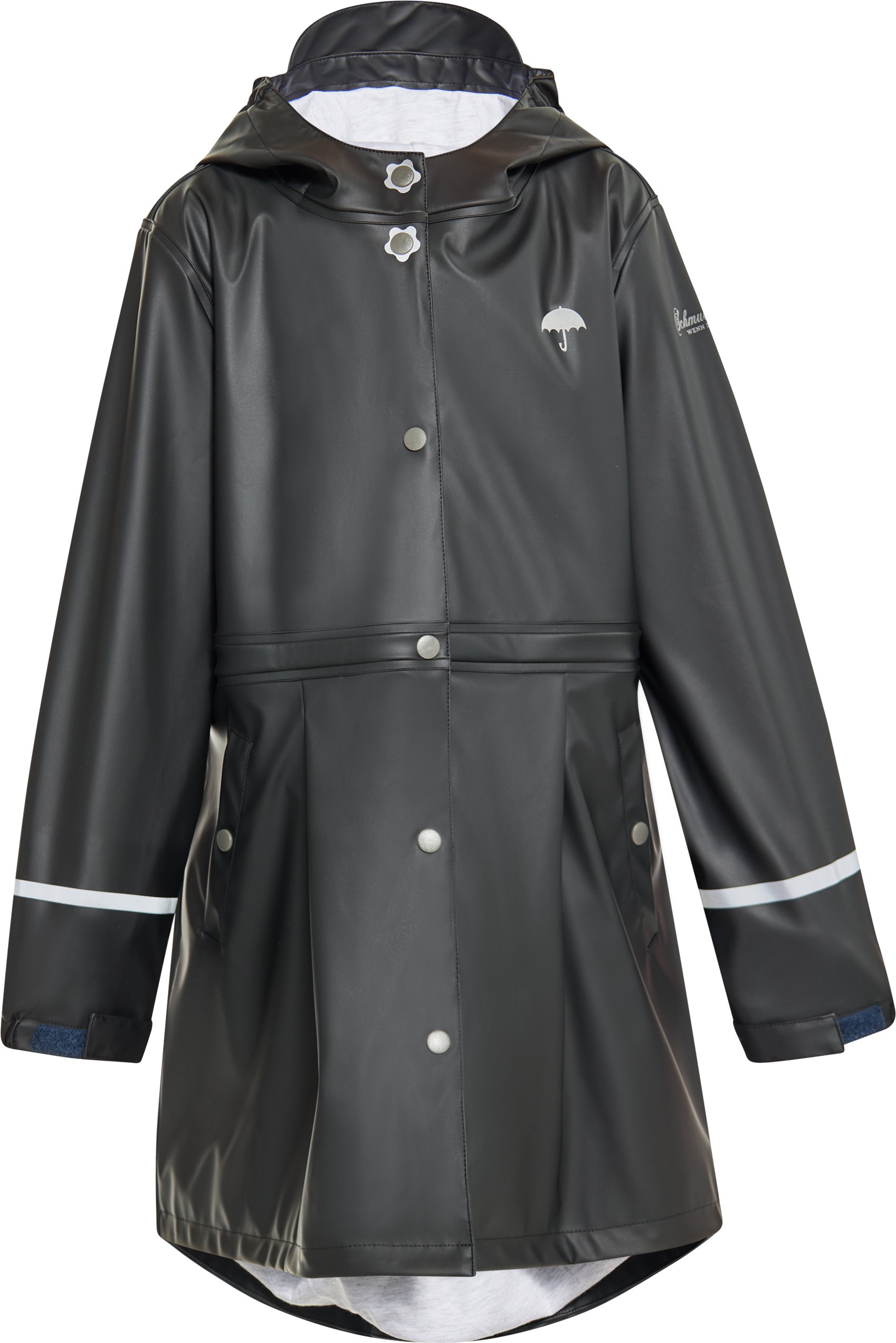 Thumbnail - Schmuddelwedda Regenmantel Mädchen schwarz