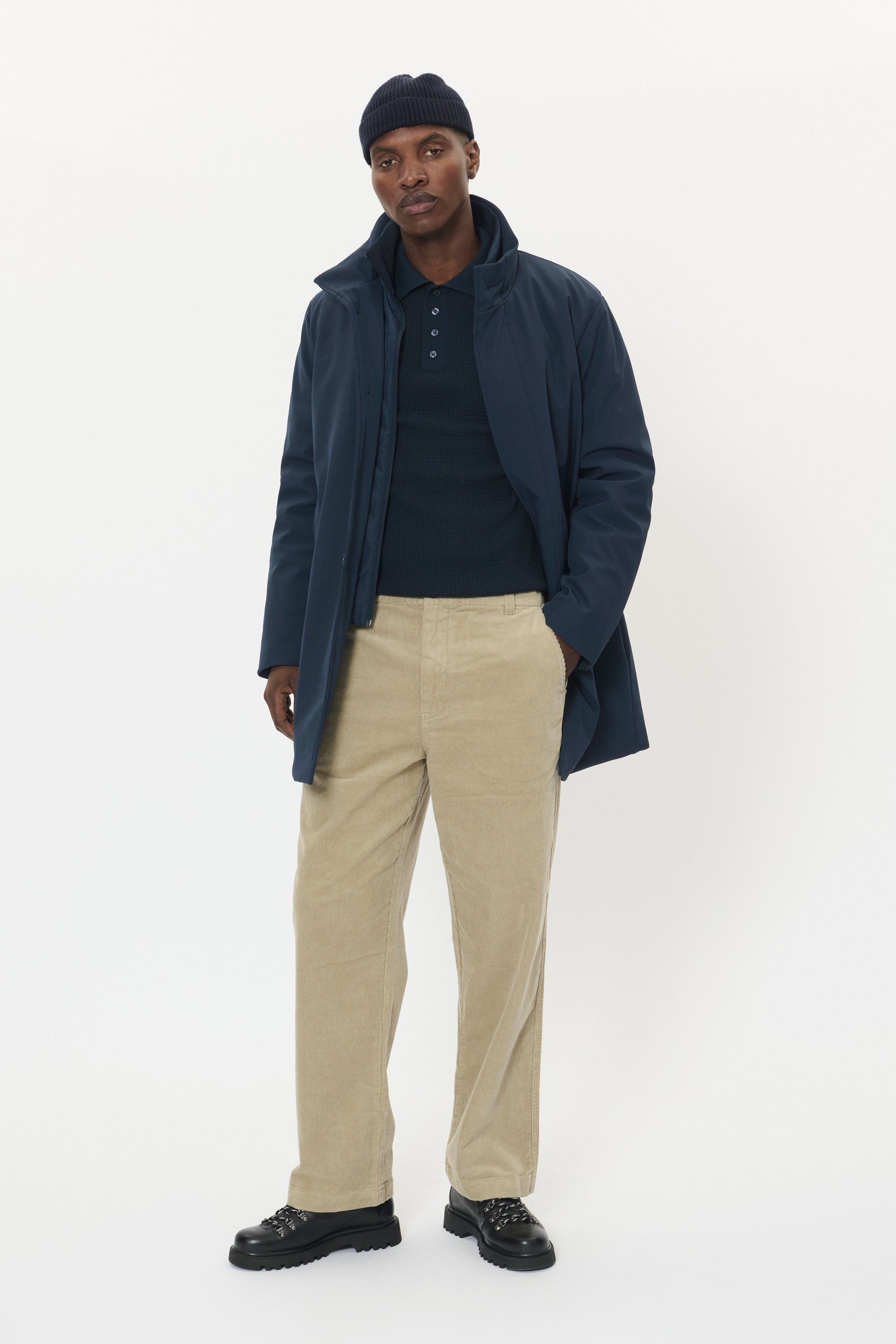 Jacke MAharvey Gerade Passform dark navy