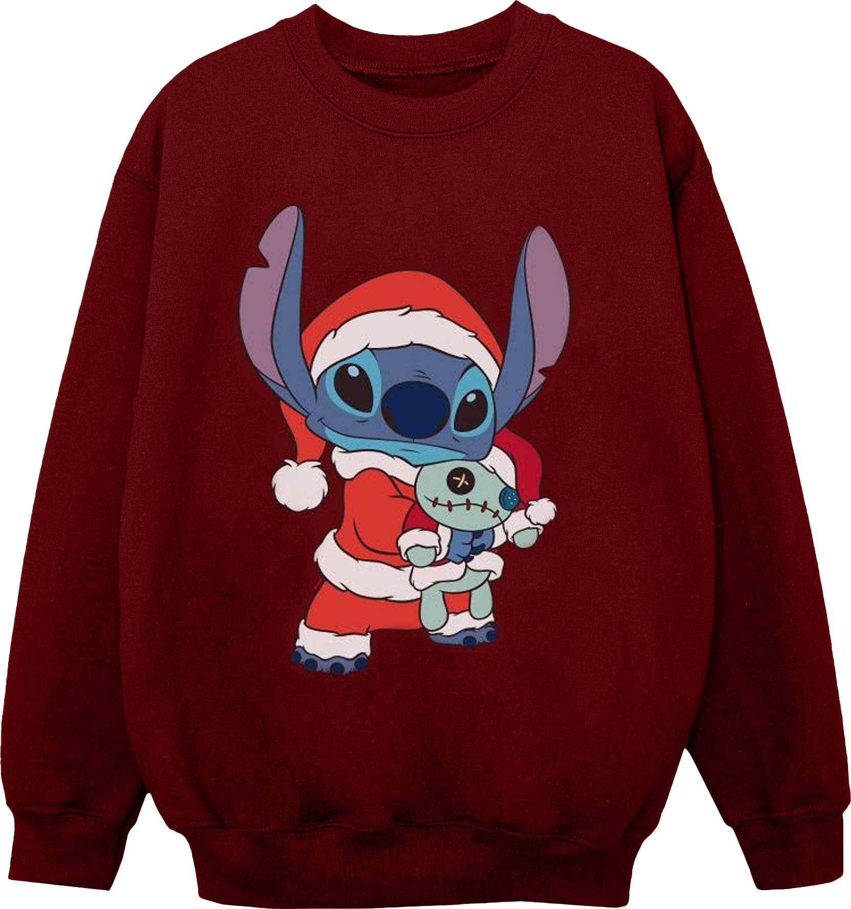 Disney - Sweatshirt für Mädchen (Burgunderrot)